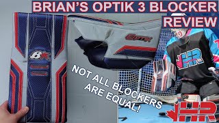 Brian's Optik 3 hockey goalie blocker review