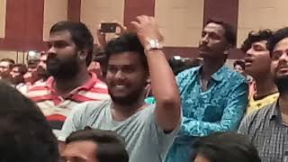 NTR Fans Reaction for Aravindha Sametha Trailer in Pre release event