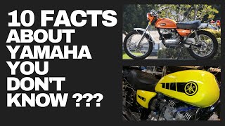 TOP 10 FACTS YOU SHOULD KNOW ABOUT YAMAHA  HISTORY OF YAMAHA MOTORCYCLES - YAMAHA MOTORCYCLE COMPANY