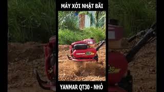 Máy Xới Đất Mini Nhật Bãi Yanmar QT30 Đời Cao Máy Nhỏ Gọn Dễ Sử Dụng