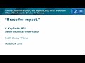 Brace for Impact - Health Literacy Training Webinar