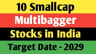 Best 10 Samallcap Multibagger stocks in india🔴 Top 10 smallcap stocks for long term