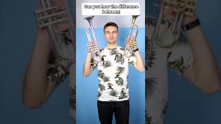 Can You Hear the Difference Between a $100 vs $5,000 Trumpet? #Shorts