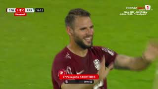 GOOOL! CFR Cluj - Farul 2-0. CE TRASOR!!! Tachtsidis înscrie un EUROGOL