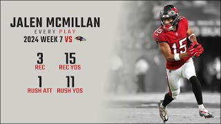 Jalen McMillan Week 7 Replay: Every Target, Catch, and Run vs Baltimore Ravens