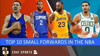 Top 10 Small Forwards In The NBA Heading Into The 2019-20 Regular Season