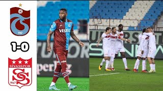 Sivasspor 1 Trabzonspor 0 Maç Özeti Hd