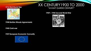 XIX, XX AND XXI CENTURIES