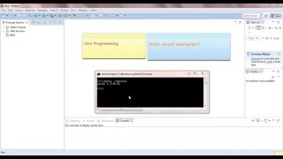 First Java Project in Eclipse with Hello World Examples By Main Method -1