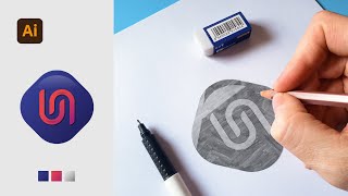 LOGO Design Process | How to design a logo steps by steps | Adobe Illustrator cc 2021 Tutorial
