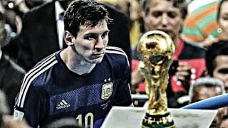 Argentina 0 x 1 Germany ● When First Time Messi Played The World Cup Final