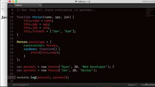 058 Combination of constructor and prototype pattern