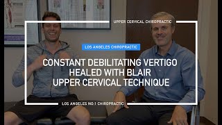 Constant Debilitating Vertigo Healed With Blair Upper Cervical Technique