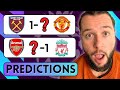 PREMIER LEAGUE GAME WEEK 9 PREDICTIONS & BETTING TIPS