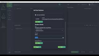 DBmaestro Database Source Control - Add database to a existing project