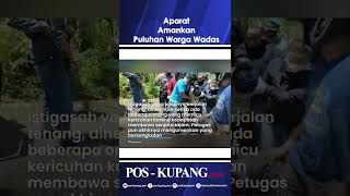 Detik-detik Aparat Amankan Puluhan Warga Wadas