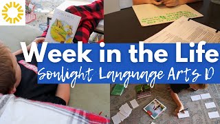 Week in the Life of Sonlight Curriculum (Language Arts D) II Look inside ALL the Resources