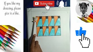 How to Draw a 3D Ladder - Trick Art For Kids #viral #art #drawing