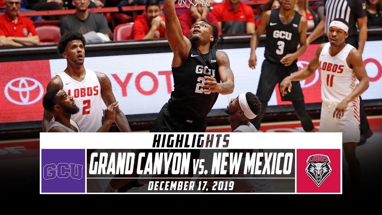 Grand Canyon Vs. New Mexico Basketball Highlights (2019-20) | Stadium ...