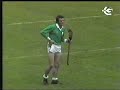 frankie nolan scores a point for limerick just 8 seconds into the 1974 all ireland hurling final