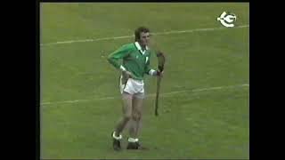 Frankie Nolan scores a point for Limerick just 8 seconds into the 1974 All Ireland hurling final