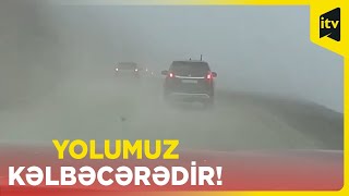 Dumanlı, çənli Ömər Aşırımı bu gün