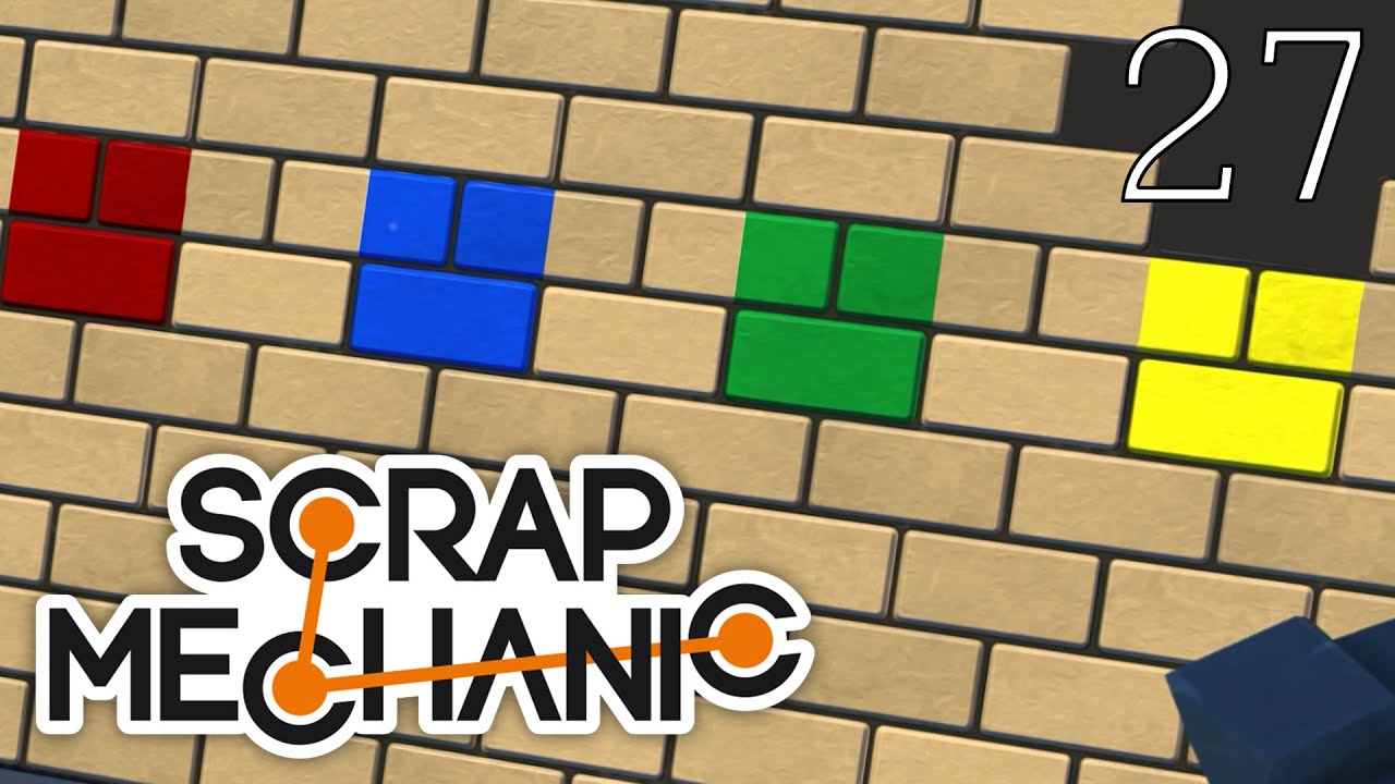 Scrap Mechanic 27 Mapka Escape Co Op By Pyra Mapa Widza Youtube