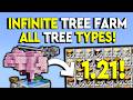 BEST INFINITE TREE FARM 1.21 Minecraft Tutorial - 28,000/HOUR!