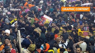 GRAPHIC WARNING: Several killed in stampede at India's massive Kumbh festival | REUTERS