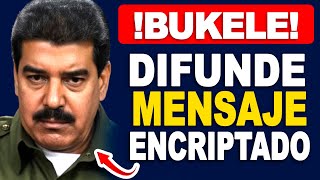 🔴URGENTE🔴 Cierra Frontera por Miedo a Uribe Bukele Envía Mensaje Encriptado a Caracas Video Falso?