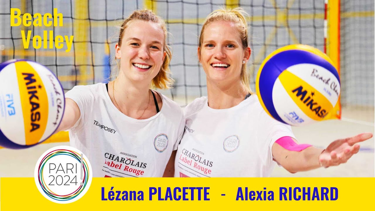 Jeux Olympiques De Paris 2024 : Lézana Placette & Alexia Richard ...