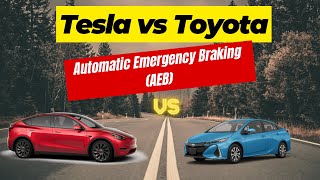 Tesla AEB Vs. Toyota TSS: Pre-Collision Systems Tested - Which Is Safer In 2023? | Teslavian
