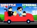 TWO PEOPLE CONTROL ONE CAR in Roblox!