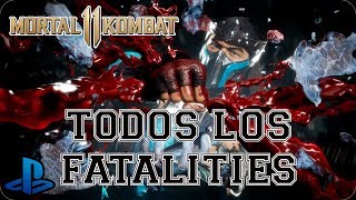 Mortal Kombat 11 | Todos los Fatalities | 1080p 60FPS