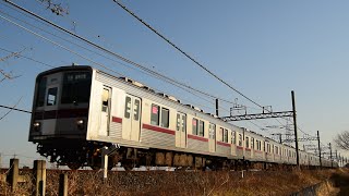 東武9000系9101F「準急|森林公園」北坂戸～高坂