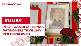 Prof. Janusz Filipiak patronem Trybuny Południowej stadionu Cracovii | CZĘŚĆ OFICJALNA UROCZYSTOŚCI