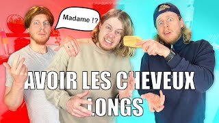 120 - AVOIR LES CHEVEUX LONGS ( en tant que mec )