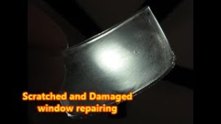 How to polish  car model  windows