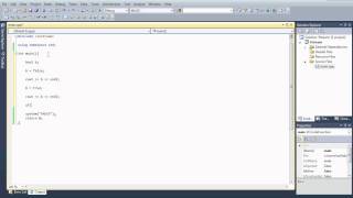 Microsoft Visual Studio C++ Tutorial 19 (boolean values), HD