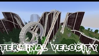 Minecraft The Swampy Splash Roler Coaster