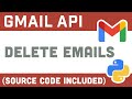 Create a Python Program To Delete Gmail Emails (Source Code In Description)
