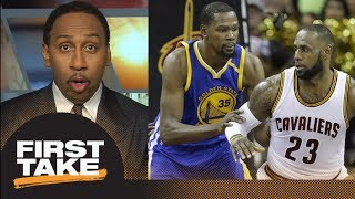 Stephen A. Smith hyped for LeBron James-Kevin Durant Christmas Day showdown | First Take | ESPN
