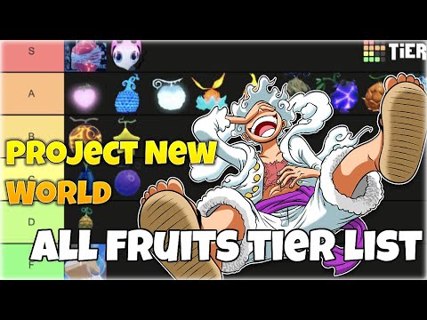 Project New World Fruit Tier List (August 2023)