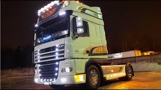 DAF 105   бежит масло с выхлопного коллектора + газы в системе охлаждения