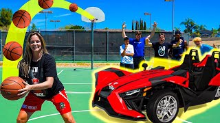 MAKE THE TRICKSHOT, WIN NEW SPORTS CAR!