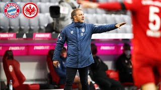 "Es hätten noch mehr Tore sein können" | Pressekonferenz mit Hansi Flick nach dem Duell mit der SGE
