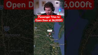 Passenger Tries to Open Door at 36,000ft