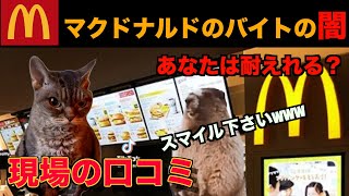 マクドナルドの従業員になるとどうなるのか？安さと提供の早さの裏側を紹介【猫ミーム】