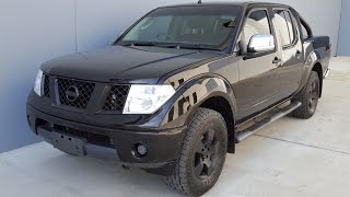 (SOLD) Blacked out Nissan Navara D40 Twin Cab Diesel ute 2007 review