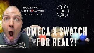 Omega X Swatch?! Moonswatch? Speedmaster? Mass hysteria!